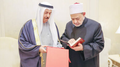 خلال لقائه رئيس الأعلى للشؤون الإسلامية.. شيخ الأزهر الشريف يشيد بتوجهات البحرين في دعم ونشر قيم التعايش والوسطية والوحدة بين المسلمين