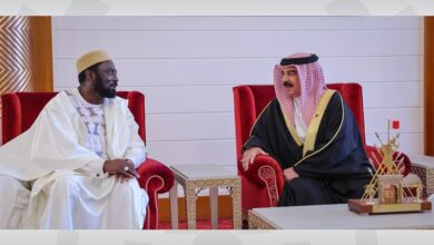 جلالة الملك المعظم يتسلم رسالة خطية من رئيس جمهورية غامبيا تتعلق بعلاقات الصداقة والتعاون