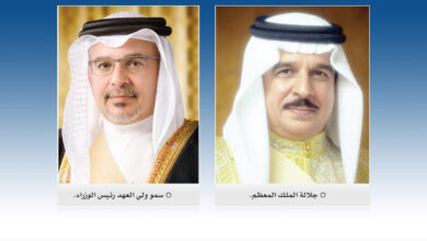 الملك وولي العهد رئيس الوزراء يهنئان ملك ماليزيا بأداء اليمين الدستورية