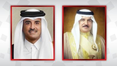 جلالة الملك المعظم يهنئ سمو أمير دولة قطر بمناسبة فوز المنتخب القطري بلقب بطولة كأس آسيا للمرة الثانية في تاريخه