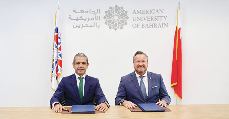 الجامعة الأمريكية بالبحرين تؤسس شراكة استراتيجية مع مجموعة «ألياستر»