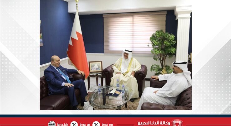 محافظ الشمالية يستقبل السفير الفلسطيني بمناسبة انتهاء فترة عمله