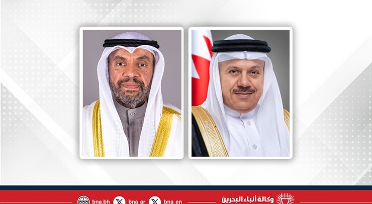 وزير الخارجية يتلقى اتصالاً هاتفياً من وزير الخارجية بدولة الكويت